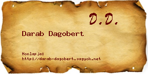 Darab Dagobert névjegykártya